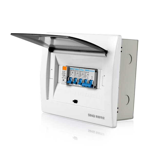 Electrical Circuit Breaker Power Plastic Distribution Box Board Panel