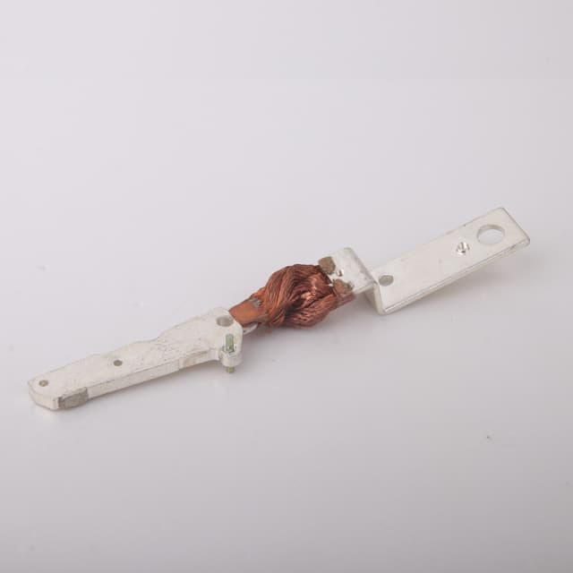 Plastic shell metal parts